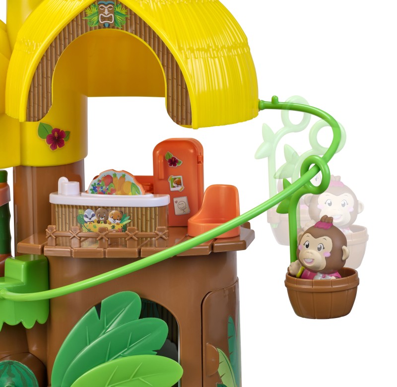 Tropikalny Domek ze zwierzątkami Klorofil