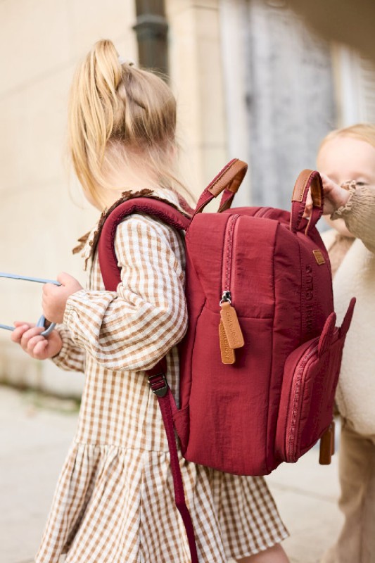 Plecak dziecięcy Mini Club Signature Urban Burgundy Childhome