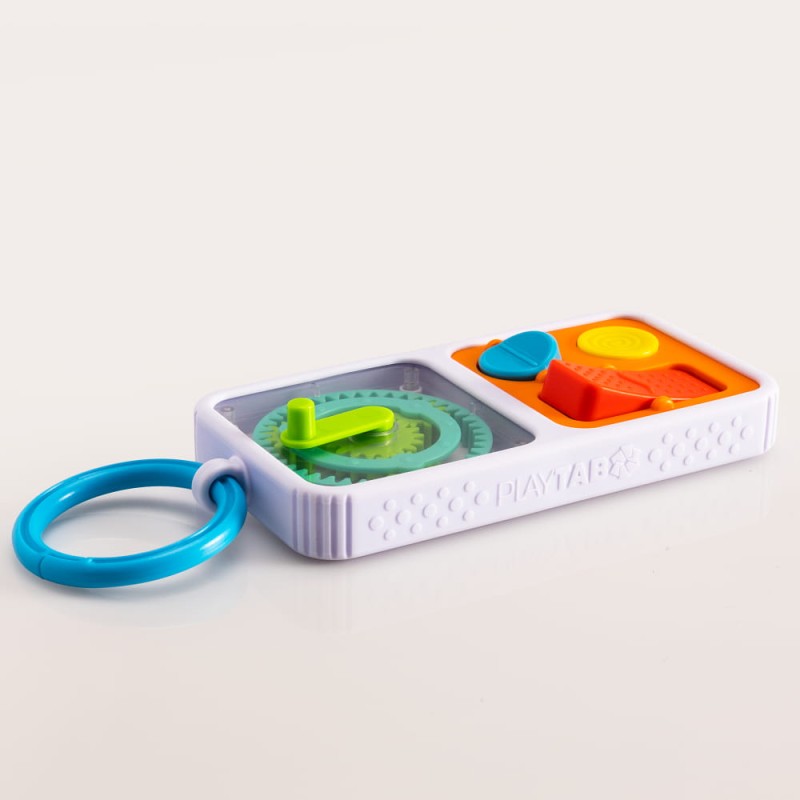 Sensoryczne Kwadraty z Zawieszką PlayTab Go Fat Brain Toys