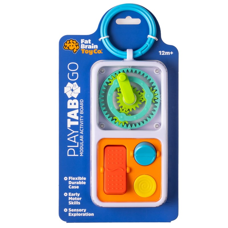 Sensoryczne Kwadraty z Zawieszką PlayTab Go Fat Brain Toys