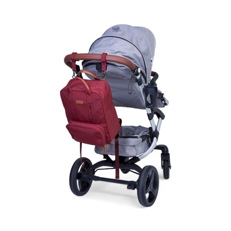 Plecak Family Club Signature Urban Burgundy Childhome