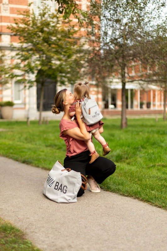 Plecak dziecięcy My First bag Kanwas Szary Childhome