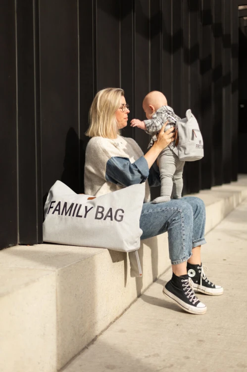 Plecak dziecięcy My First bag Kanwas Szary Childhome