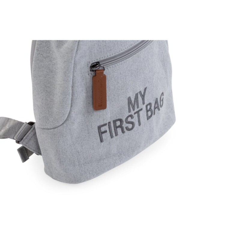 Plecak dziecięcy My First bag Kanwas Szary Childhome