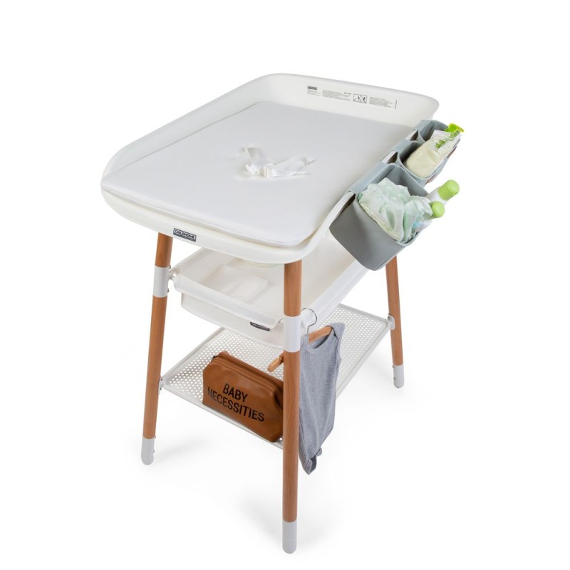 Podwieszane pojemniki uniwersalne - zestaw 3 szt. Light grey Childhome