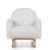 Dziecięcy fotel bujany Teddy bear Off white Childhome
