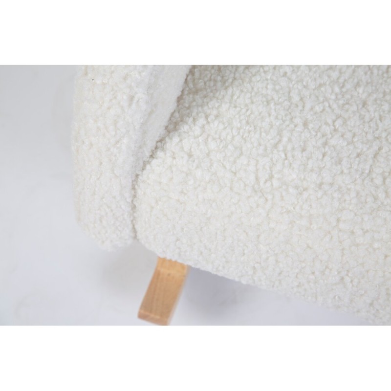 Dziecięcy fotel bujany Teddy bear Off white Childhome