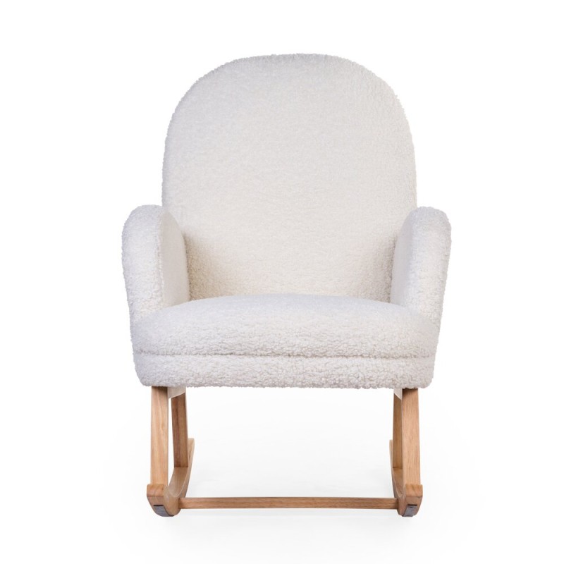Fotel bujany Teddy bear Off white Childhome