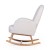 Fotel bujany Teddy bear Off white Childhome