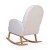 Fotel bujany Teddy bear Off white Childhome