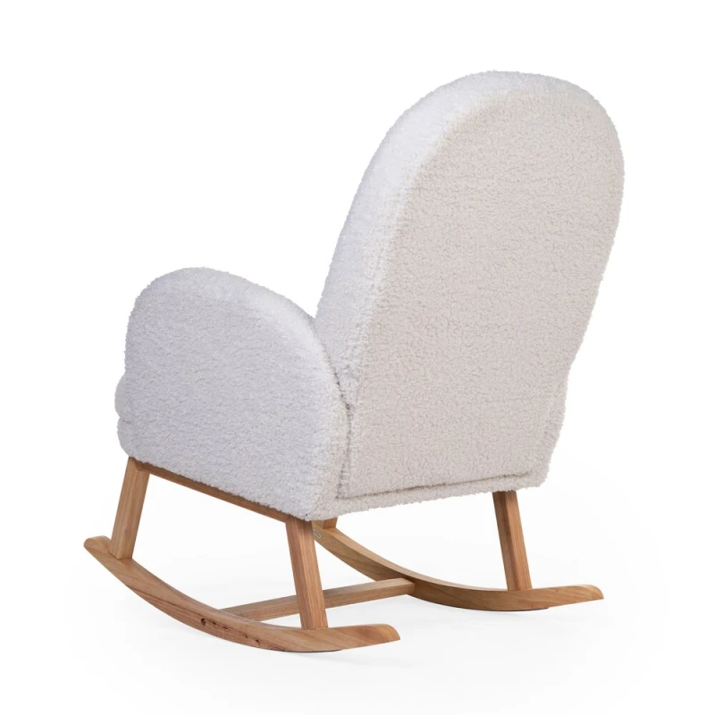 Fotel bujany Teddy bear Off white Childhome
