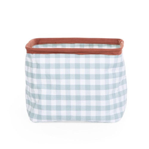 Pojemnik na zabawki 20 x 20 x 25 cm Vichy Sage Green Childhome