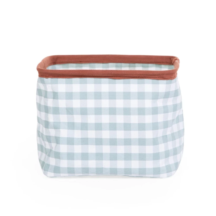 Pojemnik na zabawki 20 x 20 x 25 cm Vichy Sage Green Childhome