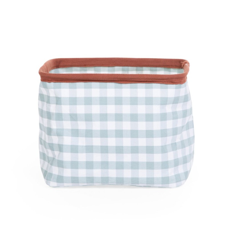 Pojemnik na zabawki 20 x 20 x 25 cm Vichy Sage Green Childhome