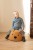 Pluszowa pufa Teddy 40 cm Childhome