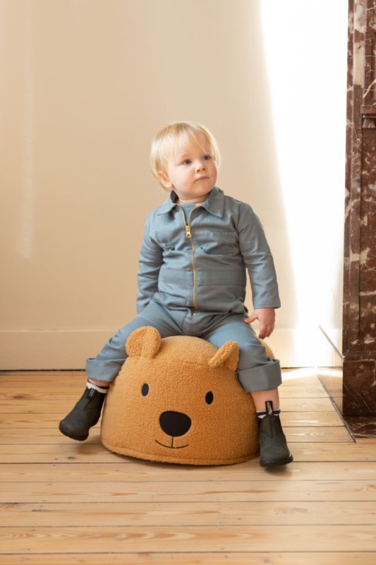 Pluszowa pufa Teddy 40 cm Childhome