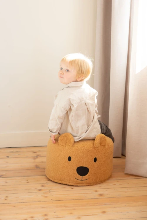 Pluszowa pufa Teddy 40 cm Childhome