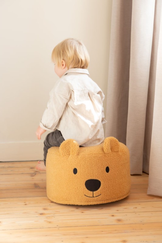 Pluszowa pufa Teddy 40 cm Childhome