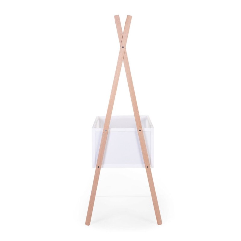 Łóżeczko Tipi 50x90 cm + Wieszak na ubrania Childhome