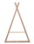Rama do łóżka Tipi 90 x 200 cm Natural Childhome