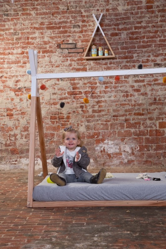 Rama do łóżka Tipi 70 x 140 cm Childhome