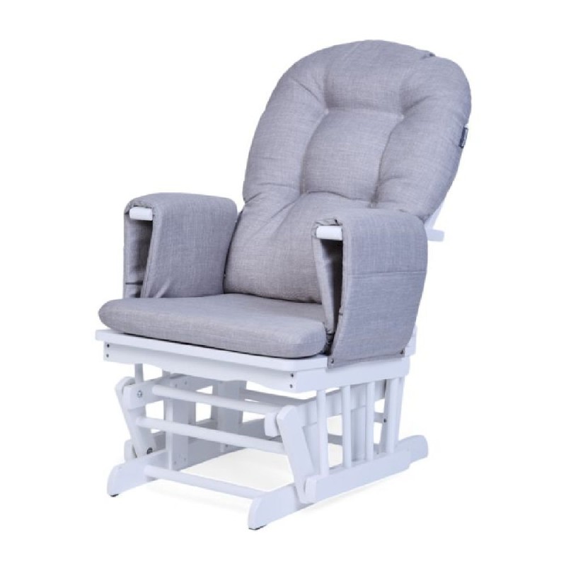 Fotel pływający z podnóżkiem White/Grey Childhome