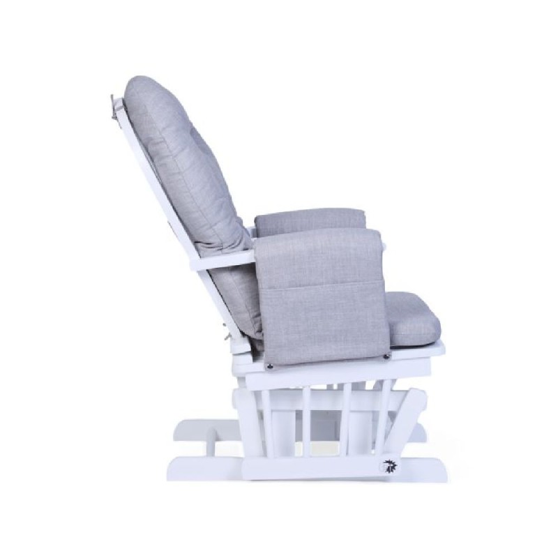 Fotel pływający z podnóżkiem White/Grey Childhome