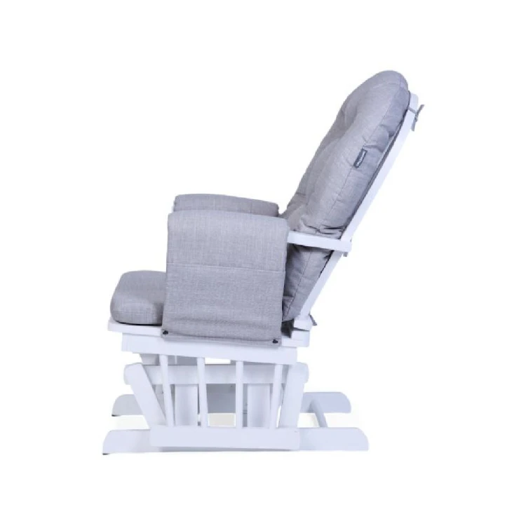 Fotel pływający z podnóżkiem White/Grey Childhome