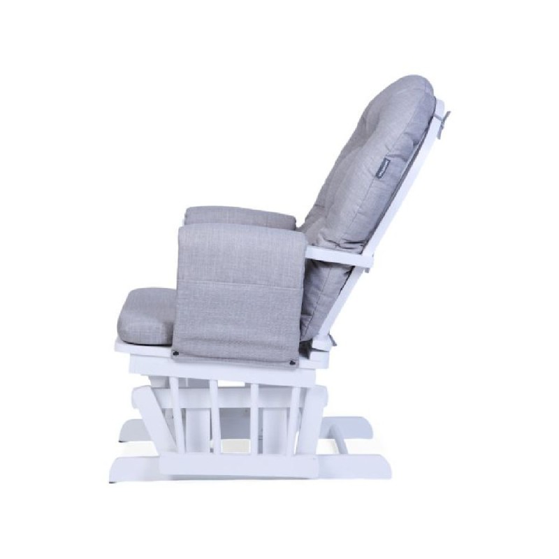 Fotel pływający z podnóżkiem White/Grey Childhome