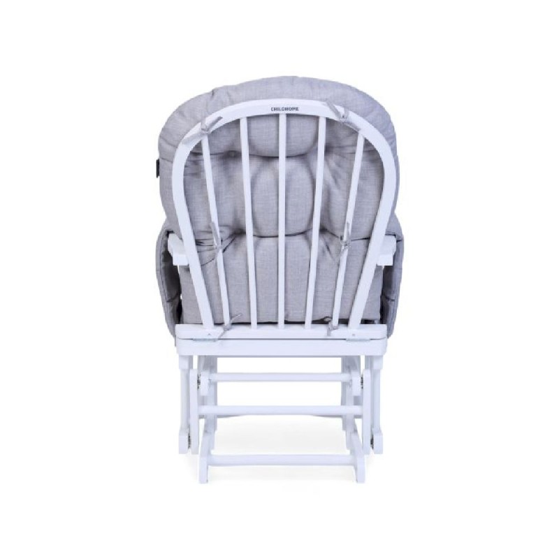 Fotel pływający z podnóżkiem White/Grey Childhome
