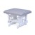 Fotel pływający z podnóżkiem White/Grey Childhome