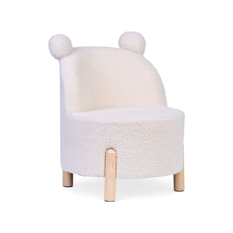Fotel dziecięcy Teddy bear Off white Childhome
