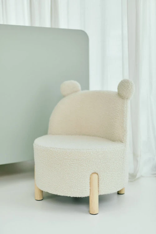 Fotel dziecięcy Teddy bear Off white Childhome