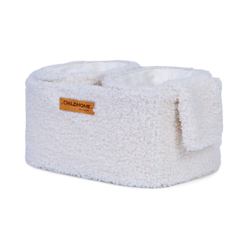 Podwieszane pojemniki uniwersalne - zestaw 3 szt. Teddy Off-White Childhome