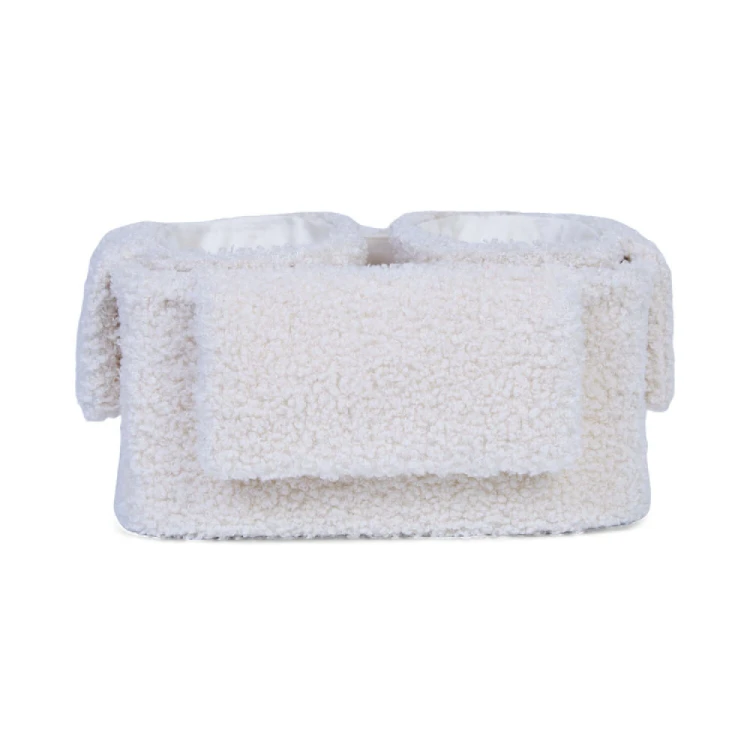 Podwieszane pojemniki uniwersalne - zestaw 3 szt. Teddy Off-White Childhome