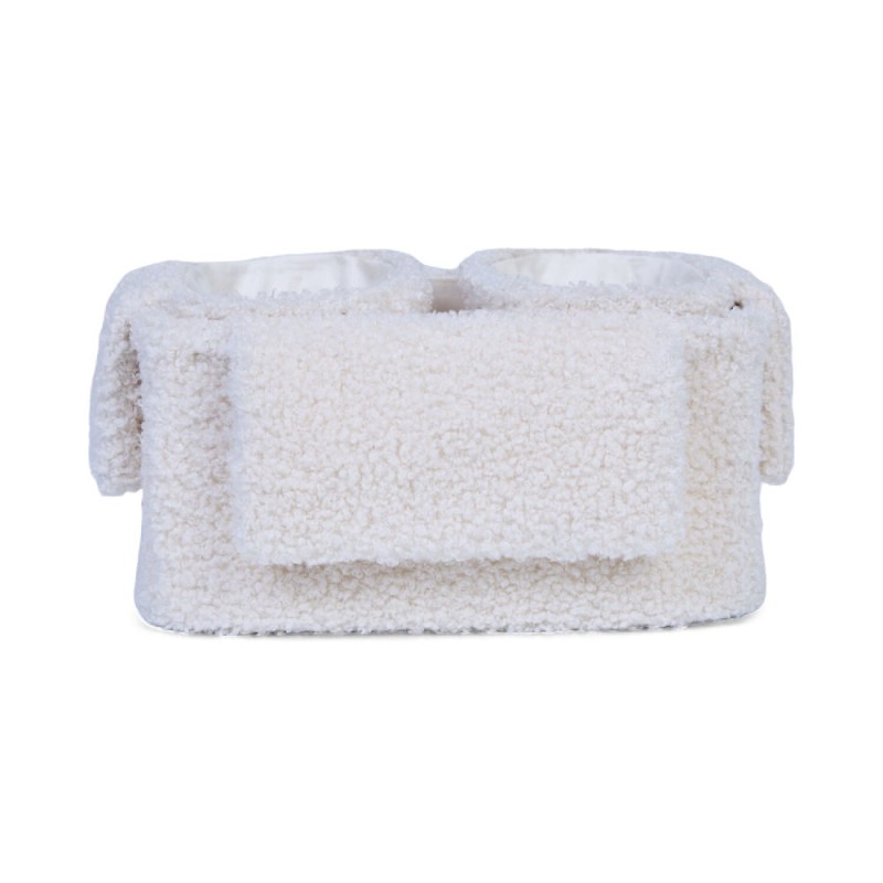 Podwieszane pojemniki uniwersalne - zestaw 3 szt. Teddy Off-White Childhome