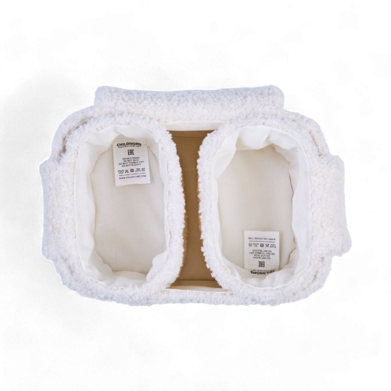 Podwieszane pojemniki uniwersalne - zestaw 3 szt. Teddy Off-White Childhome