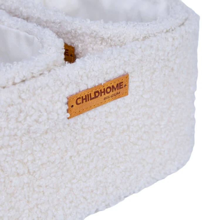 Podwieszane pojemniki uniwersalne - zestaw 3 szt. Teddy Off-White Childhome