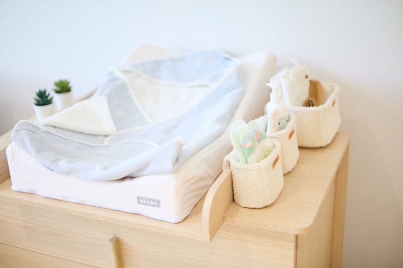Podwieszane pojemniki uniwersalne - zestaw 3 szt. Teddy Off-White Childhome