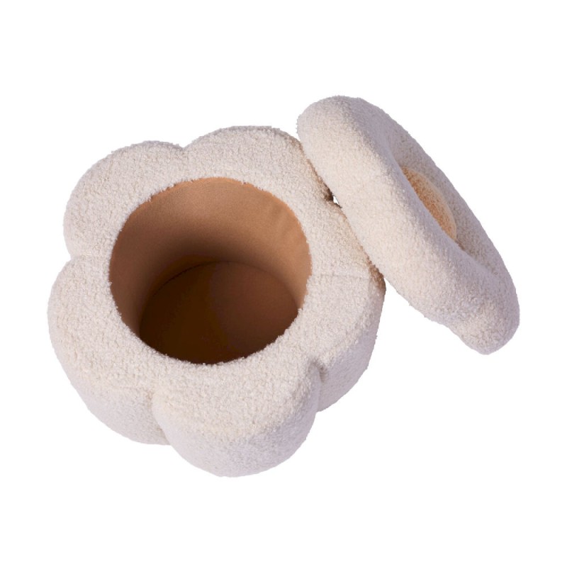 Pufa z pojemnikiem na zabawki Flower Childhome