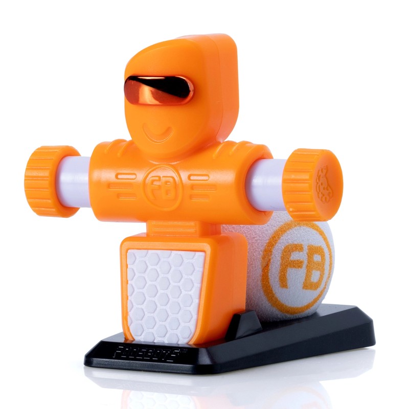 Piłkarzyki Foosbots Pomarańczowy Zestaw dla Jednego Gracza Fat Brain Toys