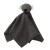 Przytulanka Doudou Piesek Dark grey Fresk