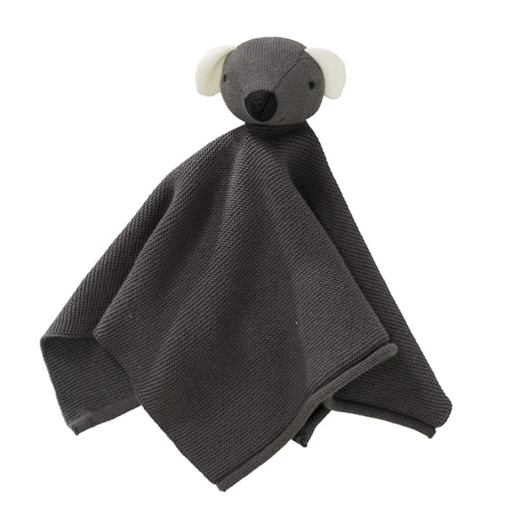 Przytulanka Doudou Piesek Dark grey Fresk
