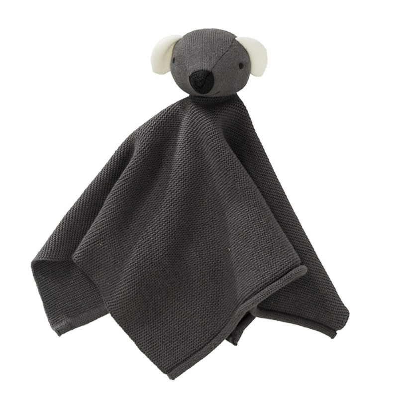 Przytulanka Doudou Piesek Dark grey Fresk