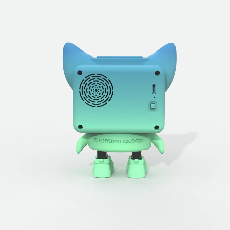 Tańczący budzik niebieski MOB