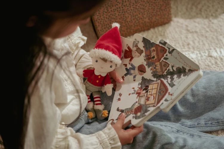 Świąteczna książka mały Jim X-MAS Little Dutch