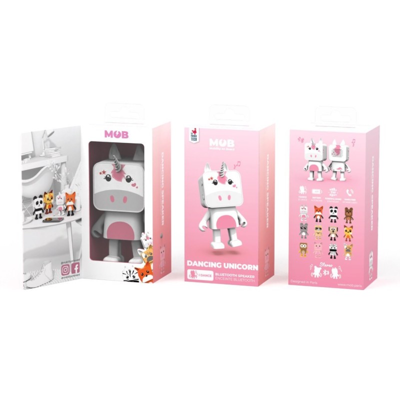 Tańczący głośnik Bluetooth Dancing Animal Jednorożec Mobility On Board MOB