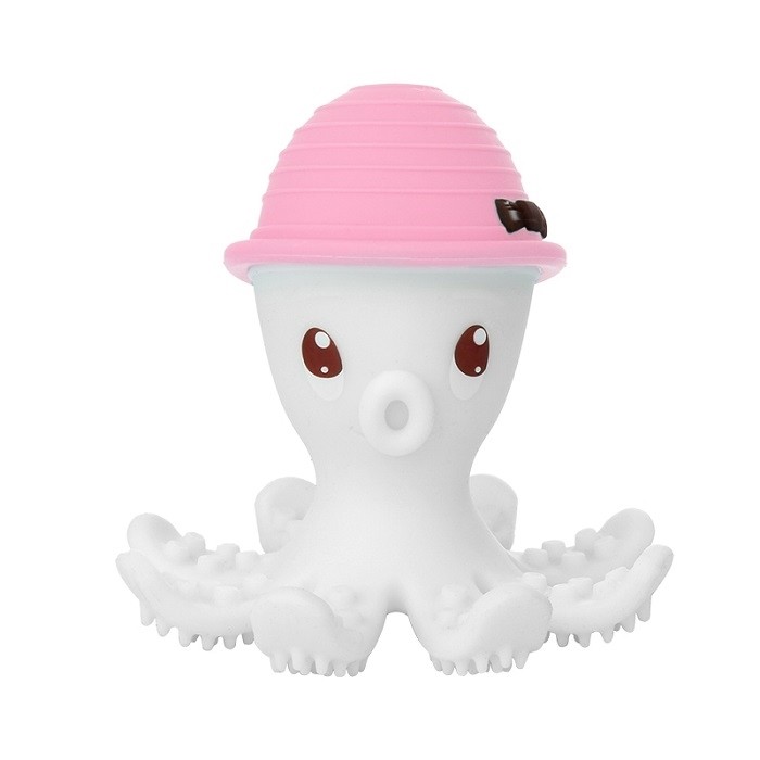 Gryzak Zabawka Ośmiornica Pink Mombella
