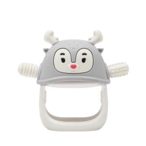 Gryzak dla Niemowlaka Renifer Light Grey Smily Mia