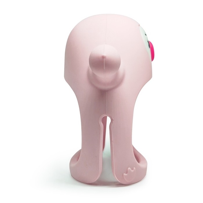 Gryzak Silikonowy Pingwin Buddy Light Pink Smily Mia